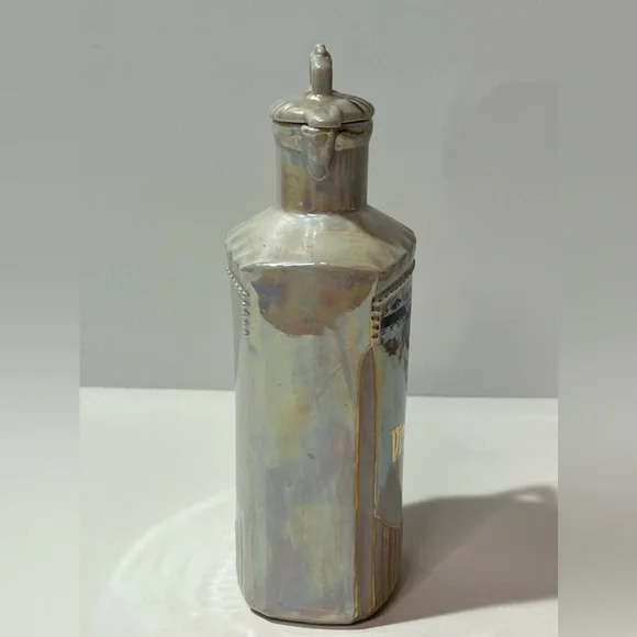 Lustreware 1950s Iridescent German Lusterware Porcelain Vinegar Decanter 2895 - Picture 10 of 14